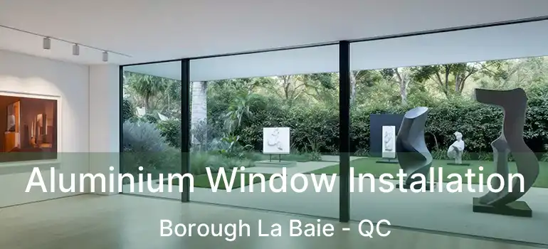  Aluminium Window Installation Borough La Baie - QC