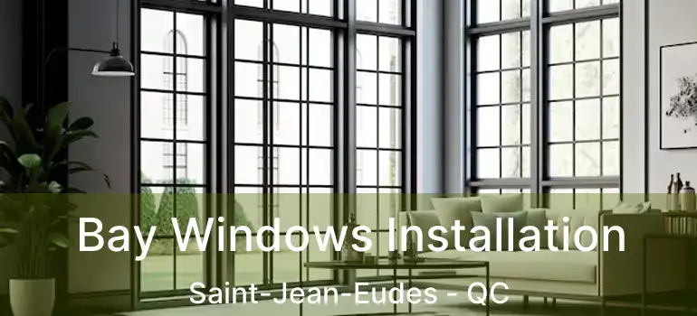  Bay Windows Installation Saint-Jean-Eudes - QC