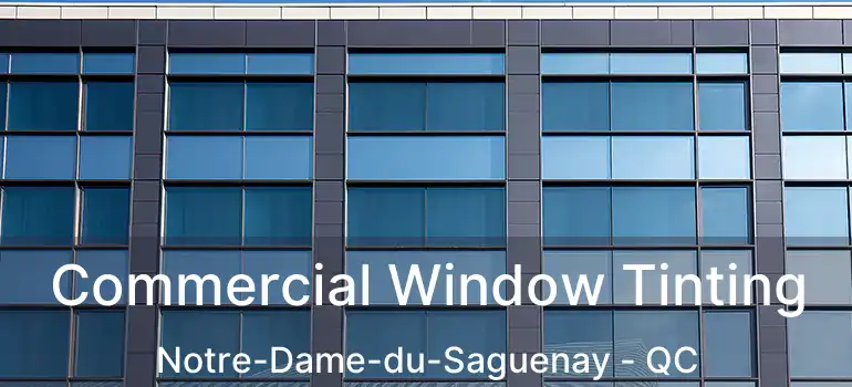  Commercial Window Tinting Notre-Dame-du-Saguenay - QC
