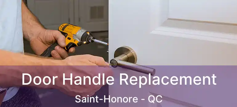  Door Handle Replacement Saint-Honore - QC