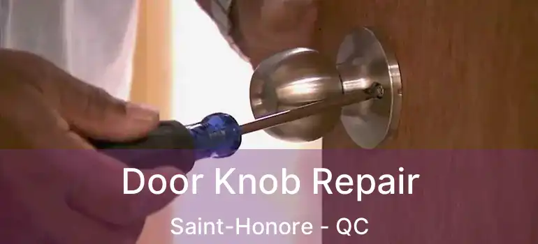  Door Knob Repair Saint-Honore - QC
