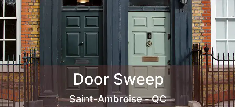 Door Sweep Saint-Ambroise - QC