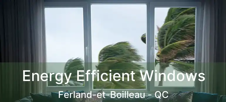  Energy Efficient Windows Ferland-et-Boilleau - QC