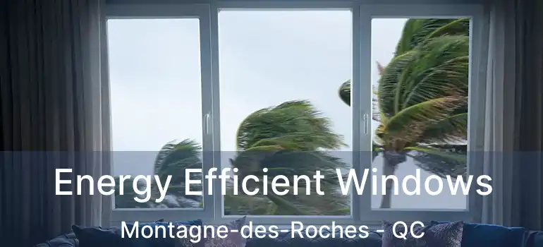  Energy Efficient Windows Montagne-des-Roches - QC