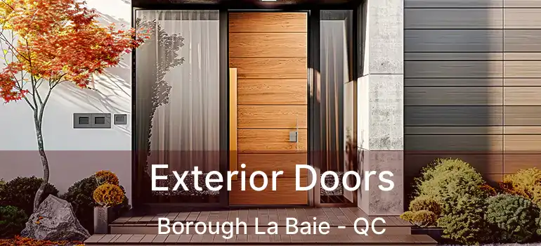  Exterior Doors Borough La Baie - QC