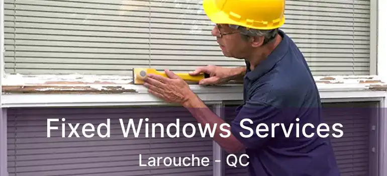  Fixed Windows Services Larouche - QC