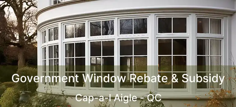  Government Window Rebate & Subsidy Cap-a-l Aigle - QC