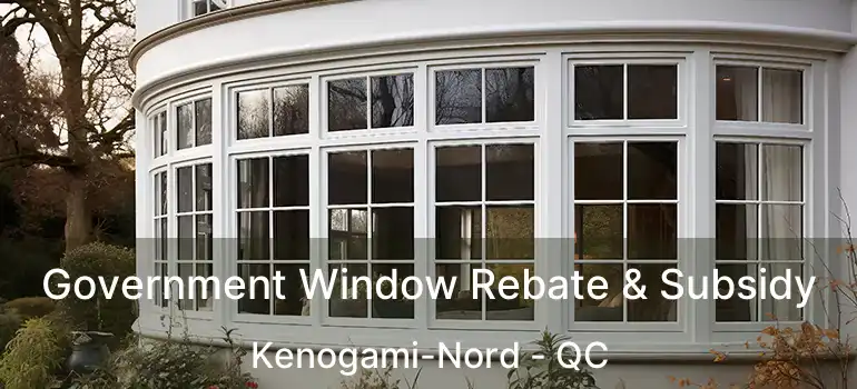  Government Window Rebate & Subsidy Kenogami-Nord - QC