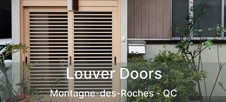  Louver Doors Montagne-des-Roches - QC