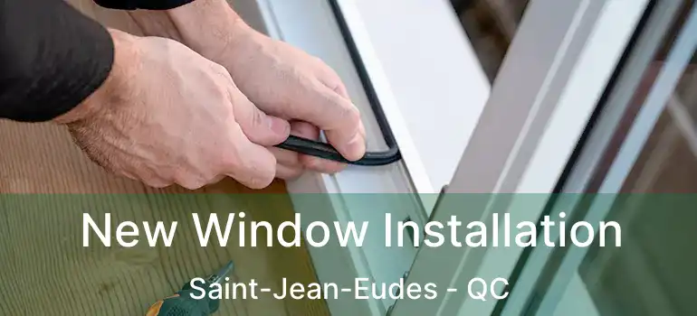  New Window Installation Saint-Jean-Eudes - QC