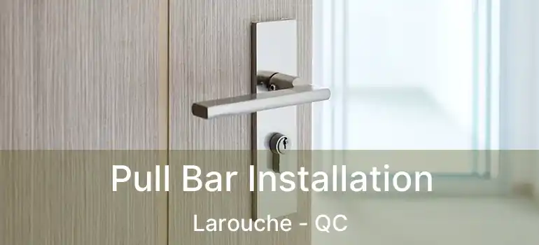  Pull Bar Installation Larouche - QC