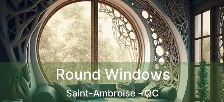  Round Windows Saint-Ambroise - QC