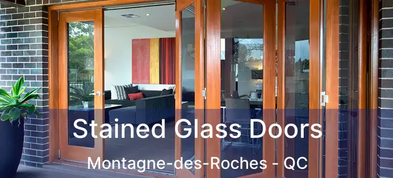  Stained Glass Doors Montagne-des-Roches - QC