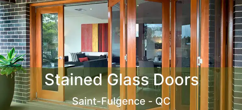  Stained Glass Doors Saint-Fulgence - QC