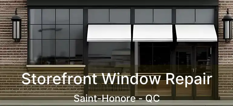  Storefront Window Repair Saint-Honore - QC