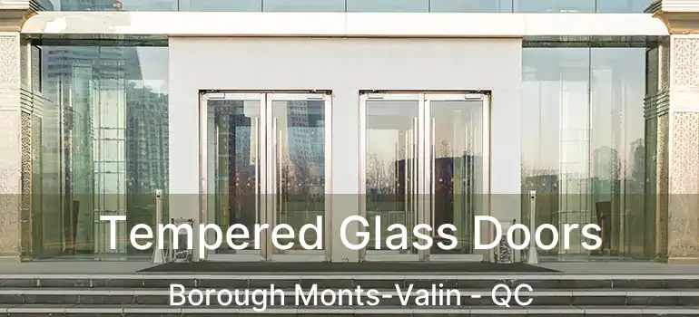  Tempered Glass Doors Borough Monts-Valin - QC