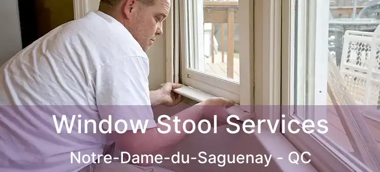  Window Stool Services Notre-Dame-du-Saguenay - QC