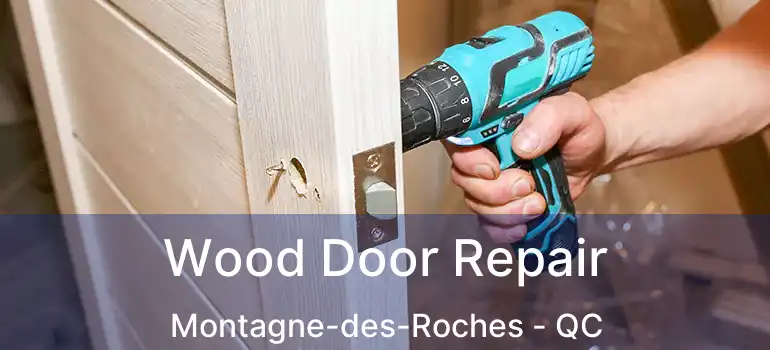  Wood Door Repair Montagne-des-Roches - QC